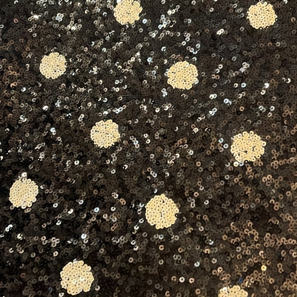 J. Crew Polka Dot Sequin T-shirt, Black & White Size S - Picture 12 of 12